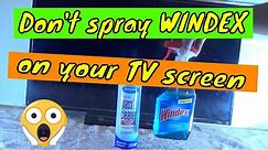 Best screen cleaner for your tv, review and demonstration