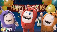 🎄 New Year's Eve Greeting 🎄 | ODDBODS | Moonbug Kids - Funny Cartoons and Animation