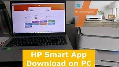 HP Smart App Download on PC
