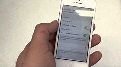 How to Enable Flash for Messages and Alerts on Apple iPhone 5 and 6 iOS8
