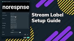 How to Set Up Streamlabs Stream Labels