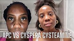 APC Cysteamine vs. Cyspera Cysteamine