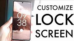 How To Customize Lock Screen On Android!