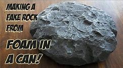 Fake Rock From Foam (cosmetic change and paint)