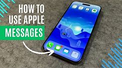iPhone Basics for Seniors: How To Use Apple Messages