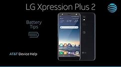 Learn about Battery life of the LG Xpression Plus 2 | AT&T Wireless