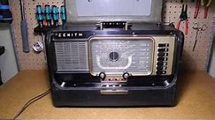 The Zenith H500 Super Trans-Oceanic Portable Radio