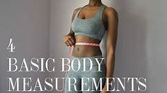 How To Measure Your Body Using A Measuring Tape