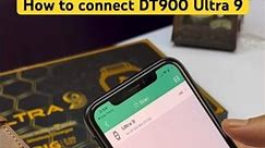 How to connect smartwatch to phone | DT900 connect to iPhone & Android Wearfit Pro Fitpro Hryfine