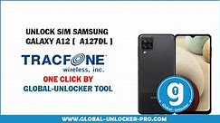 Unlock Sim Samsung Galaxy A12 S127DL TracFone By Global Unlocker Pro
