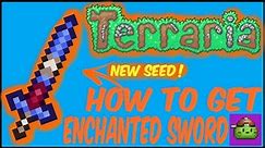 How To Get Enchanted Sword In Terraria (New Seed) (2024) | Terraria 1.4.4.9