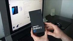 Le Samsung Galaxy S7: déballage et caractéristiques techniques