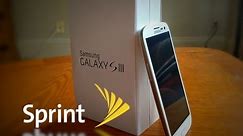 Samsung Galaxy S III Unboxing (Sprint Version) | Pocketnow
