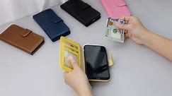 iPhone X/XS Case Folding Flip Leather Wallet Case