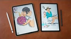 iPad 10 vs Tab S6 Lite (2022) for artists and drawing