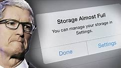 The iPhone's Storage Space Problem