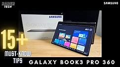 15 Tips and Tricks for the Samsung Galaxy Book3 Pro 360!
