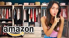 17 *Clever* Closet Organization Ideas from AMAZON!