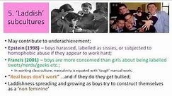 05 Gender & Education (Boys Achievement; Gender Identity; Subject Choices)