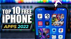 Best FREE iPhone Apps 2022