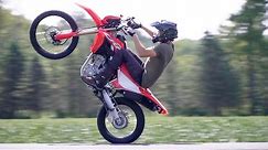 How To Wheelie a Motorcycle in 3 EASY steps.. (CRF300L Dual Sport Tutorial)