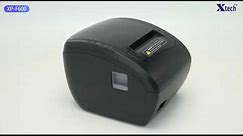 POS Thermal Receipt Printer Demo. xtech XP F600 High Quality 300mm/second print speed. POS Use