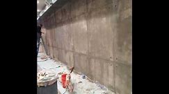 How to create a faux concrete wall