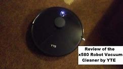 Review of the YTE X580 Robot Vacuum