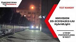 Test kamery IP HIKVISION DS-2CD1043G2-LIU 4Mpx - Zabezpieczenia Poznań