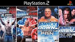 WWE Games for PS2