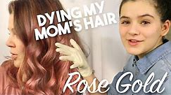 How to Dye Your Hair ROSE GOLD! Using Overtone DIY Rose Gold Pigmented Conditioner