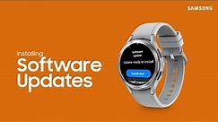 Keep your Galaxy Watch4 and Watch5 software up to date | Samsung US