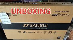 SANSUI 32 inch Smart Tv Unboxing // Sansui Android Tv Unboxing