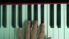 C Sharp (D Flat) Major Scale on Piano