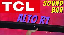 Simple & Sounds Great! TCL Alto R1 Wireless Sound Bar Review - model TSR1 w/ Roku TV