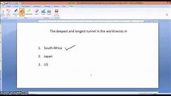 How to directly draw or write on MS Word document with Pen tablet [Stylus]
