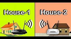 How To Connect wirelessly Two Routers On One Home Network Using WDS without cable