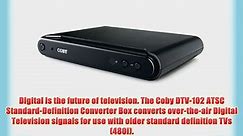 Coby DTV102 ATSC Standard-Definition Converter Box Black