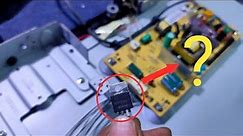 key repair TV LED sharp model LC 32LE340M problem diode and not working