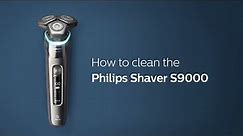 How to clean the Philips shaver S9000