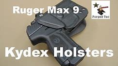 Ruger Max 9 Kydex Inside and Outside the Waistband Holsters