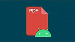 How to Open and Read a PDF on Android