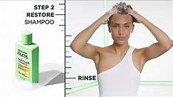 How to Use Garnier Fructis Hair Filler Strength Repair System for Weak, Damaged Hair