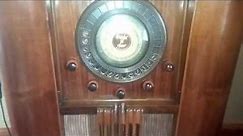 Grunow Teledial Model 1541 Console Radio