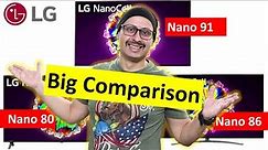 LG NanoCell TV 2020 ⚡ LG Nano80 vs LG Nano86 vs LG Nano91 ⚡ LG NanoCell TV Comparison 2020 ⚡ LG NANO