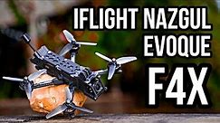 This FPV drone is Compact but Extremely Powerful! Iflight Nazgul Evoque F4X 6S!