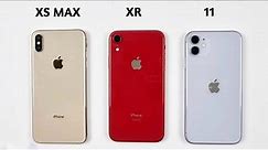 iPhone XS Max Vs iPhone 11 Vs iPhone XR | SPEED TEST 2023