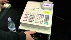 sharp xe-a307 Cash register and honeywell Eclipse Barcode scanner