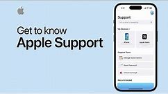 Get to know the Apple Support app for iPhone and iPad | Apple Support