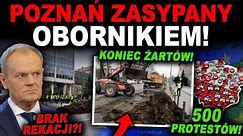 OBORNIK W CENTRUM POZNANIA! - masowe protesty rolników w Polsce